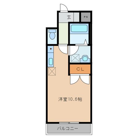 大矢知駅 徒歩29分 3階の物件間取画像